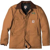 20-CTC003, Small, Carhartt Brown, Left Chest, AGE.